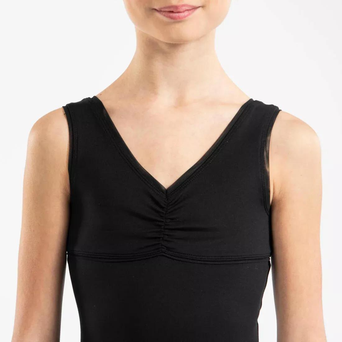Kids Girls Ballet Leotard, Comet Blue, , large image number 14