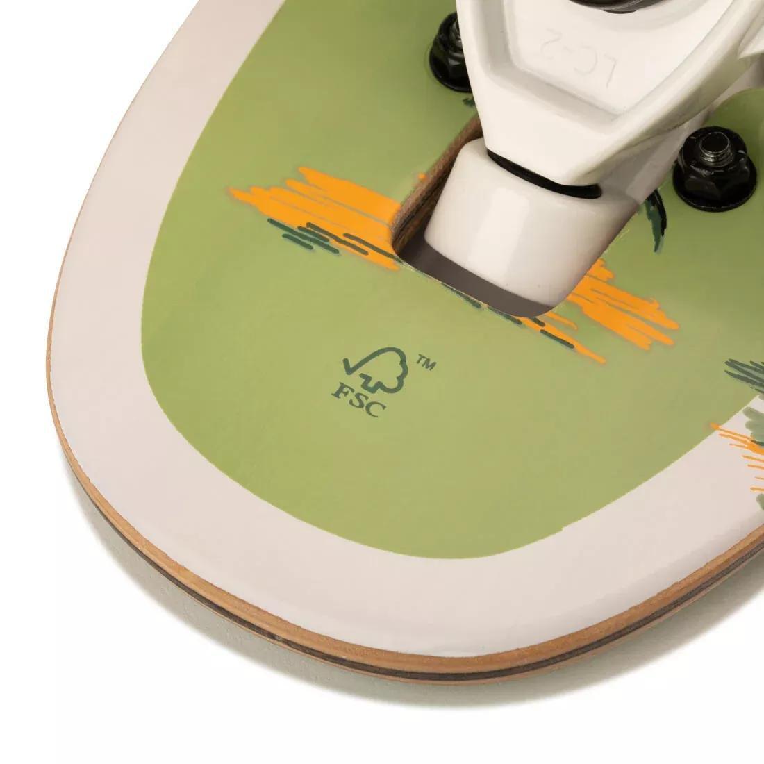 180 mm Longboard Drop 500 - Palm Trees, Green, No Color, large image number 10