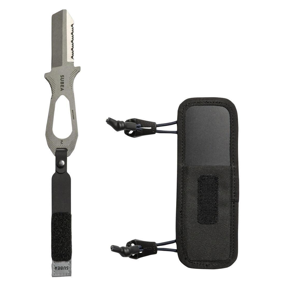 Stainless Steel Scuba Diving Knife, Black, No Color, large image number 0