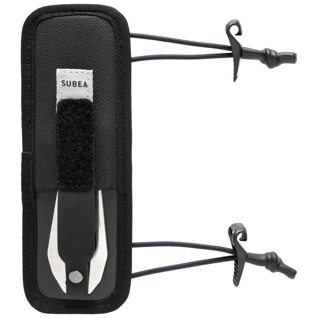 Stainless Steel Scuba Diving Knife, Black, No Color, large image number 2