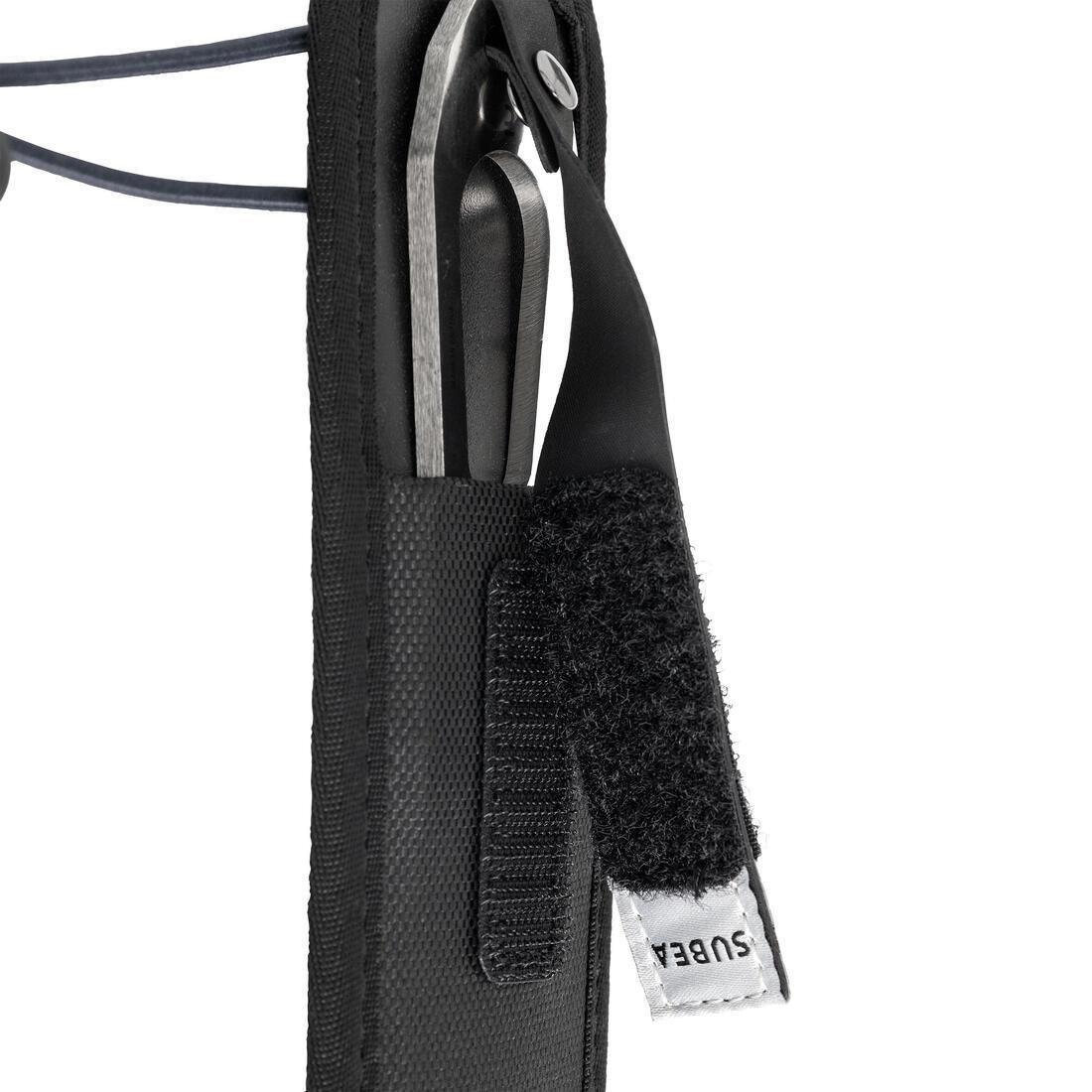 Stainless Steel Scuba Diving Knife, Black, No Color, large image number 4