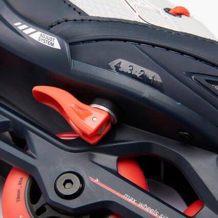 Kids Unisex Fitness Skates - Fit 3, Grey, No Color, medium