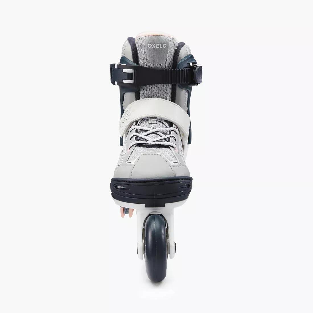 Kids Unisex Fitness Skates - Fit 3, Grey, , large image number 12