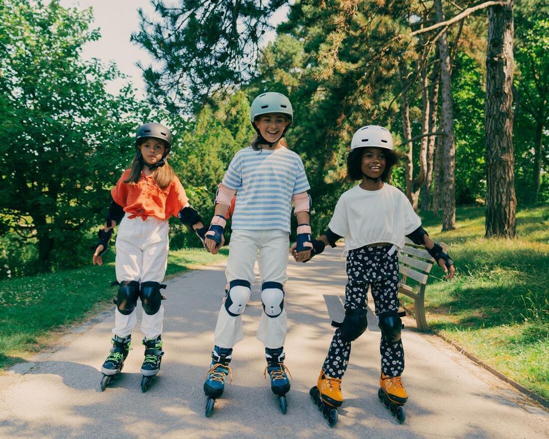 Kids Unisex Fitness Skates - Fit 3, Black, No Color, large image number 11