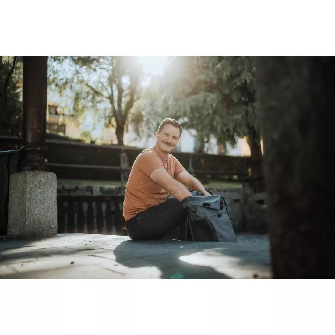 Men Hiking Trousers - NH500 Jeans, Blue, No Color, large image number 10