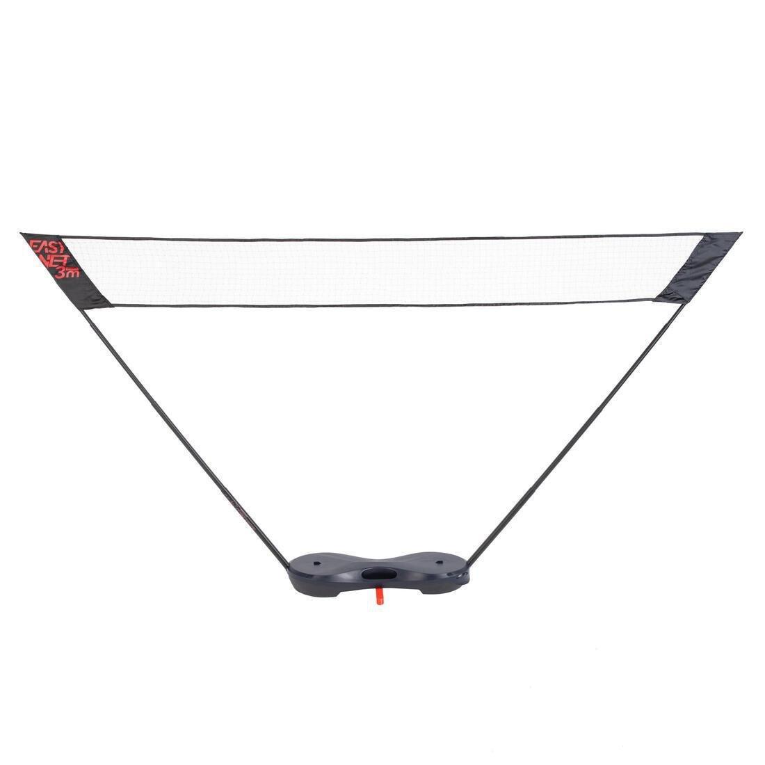3 M Badminton Easy Net, Black, No Color, large image number 0