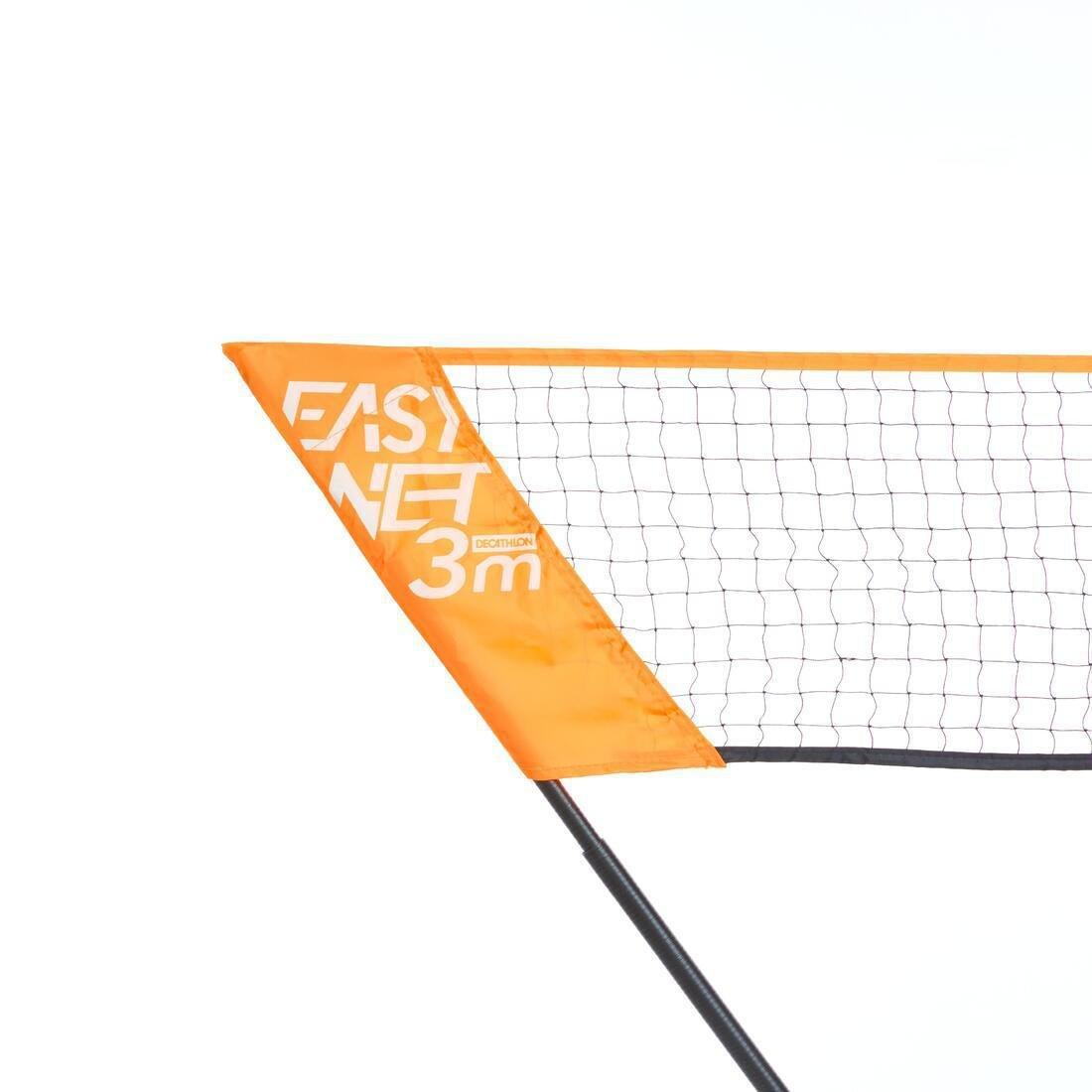 PERFLY - 3 M Badminton Easy Net, Black