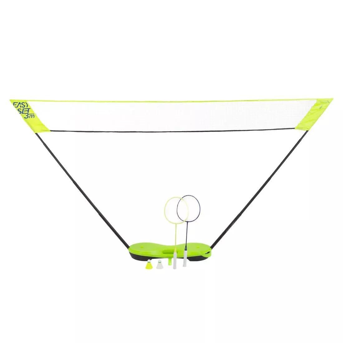 PERFLY - 3 M Badminton Easy Set, Yellow