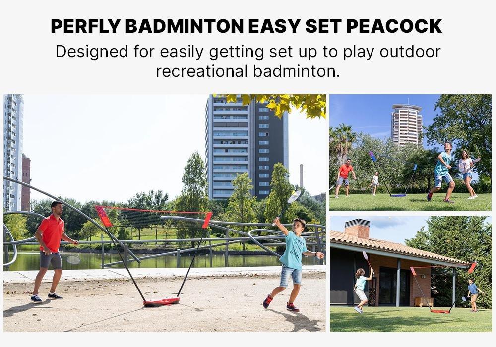 3 M Badminton Easy Set, Yellow, No Color, medium