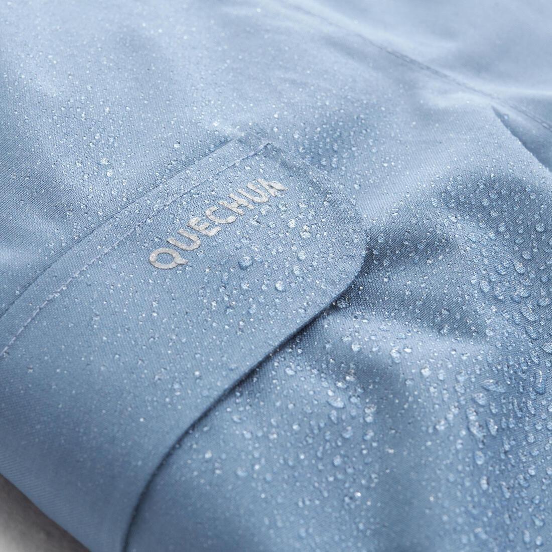 Kids' Warm Waterproof Trousers, Storm Blue, , large image number 2
