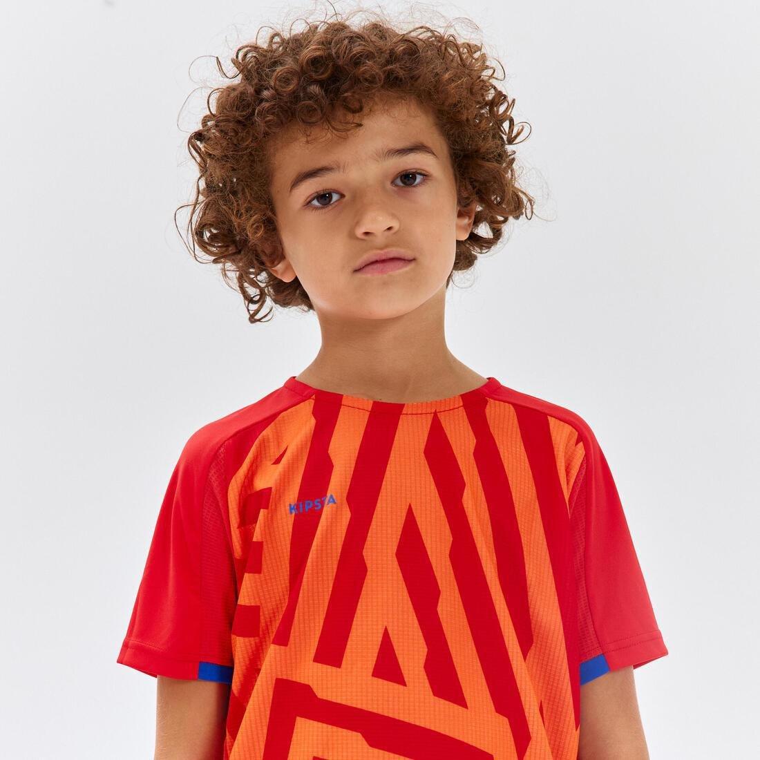 KIPSTA - Unisex Kids Viralto Shirt, Orange
