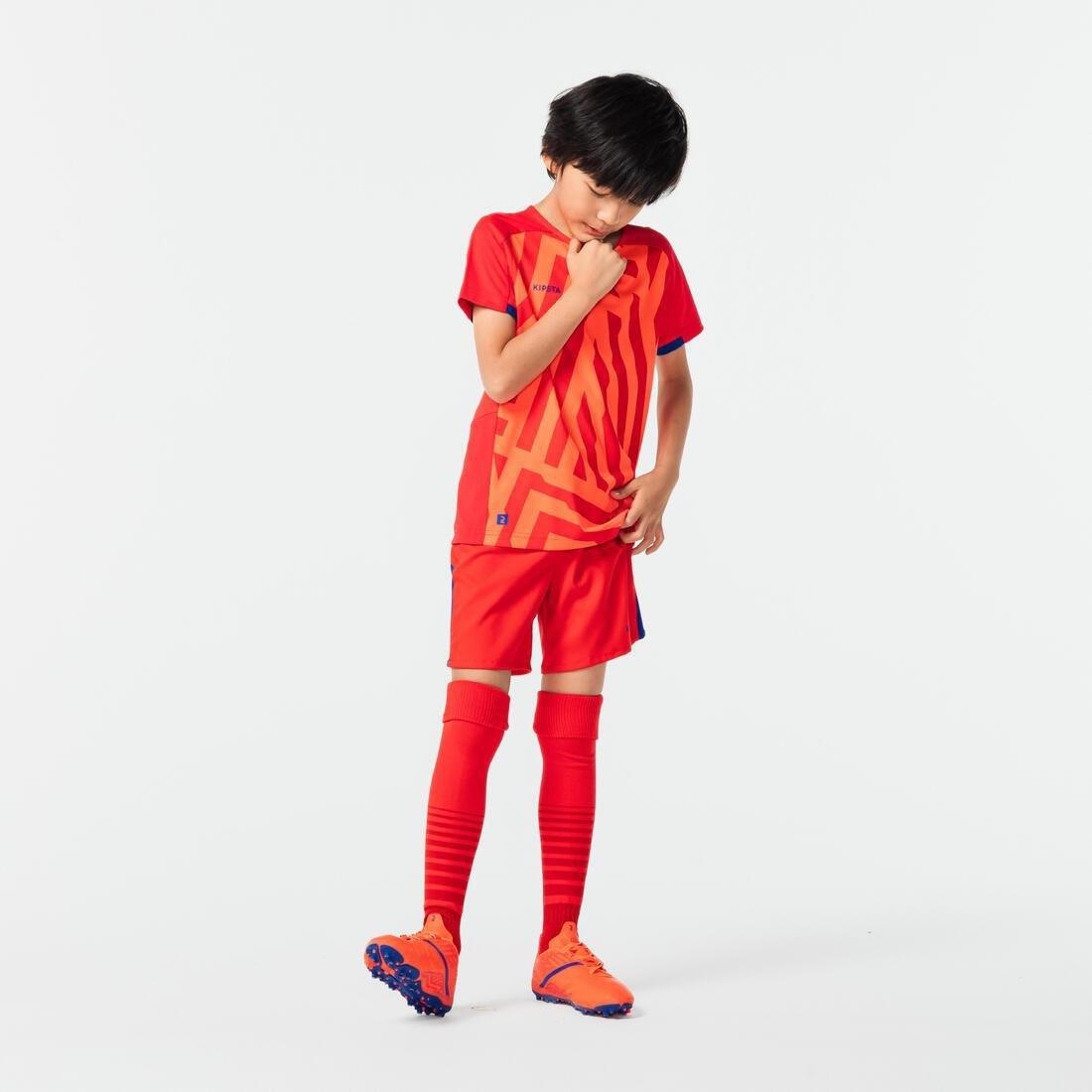 KIPSTA - Unisex Kids Viralto Shirt, Orange
