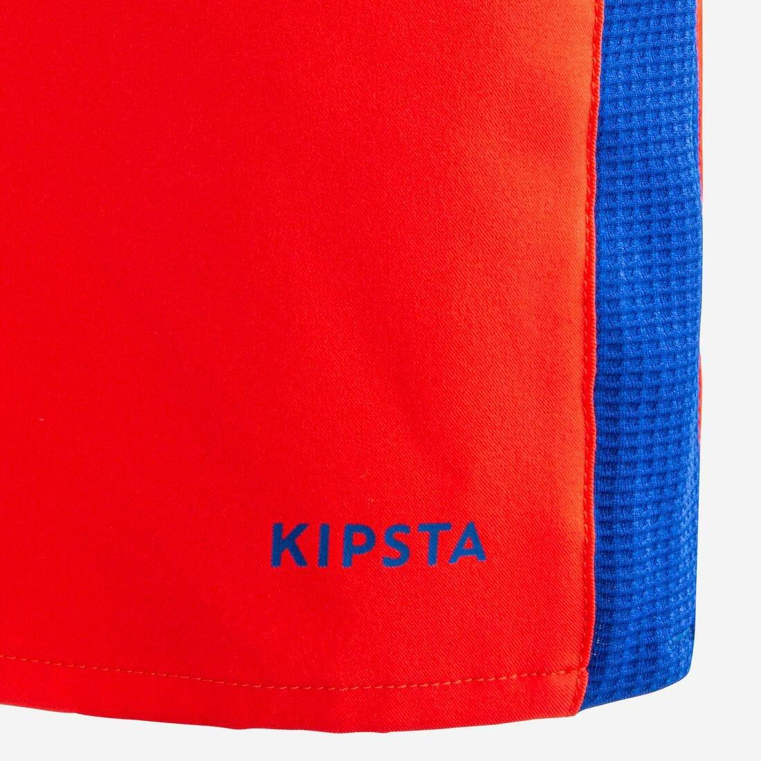 KIPSTA - Kids Football Shorts F520, Orange