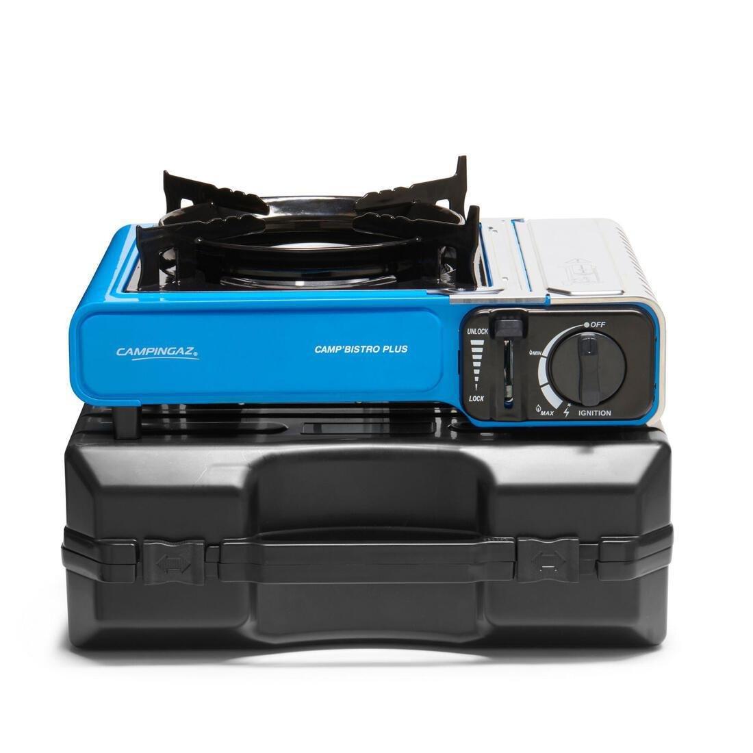 Camp 1-Burner Gas Stove Bistro Plus, Blue, No Color, large image number 5