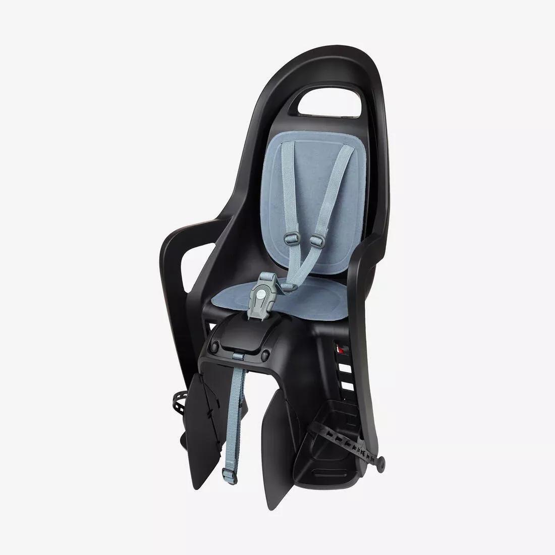 Bike Pannier Rack Child Seat Groovy, Black, No Color, large image number 0