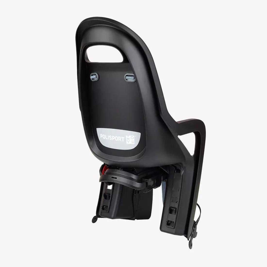 Bike Pannier Rack Child Seat Groovy, Black, No Color, large image number 4