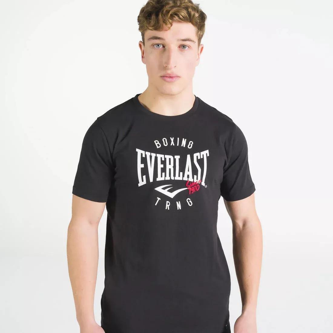 Men Boxing T-Shirt Lodel, Black, , large image number 1