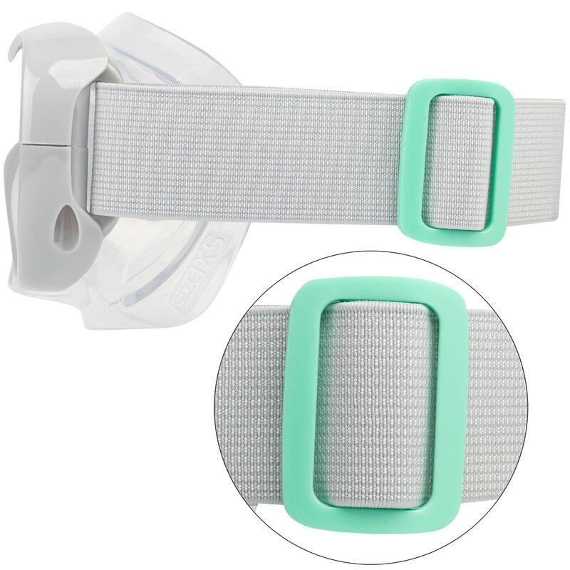 Kids Snorkelling Mask Snorkel Fins Set Snk 500, Green, , large image number 5
