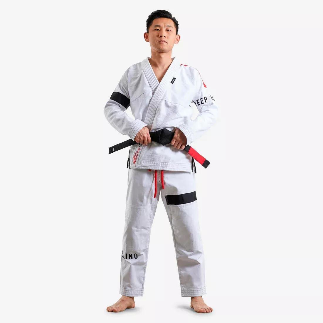 Brazilian Jiu-Jitsu Uniform - 500, White, No Color, large image number 0
