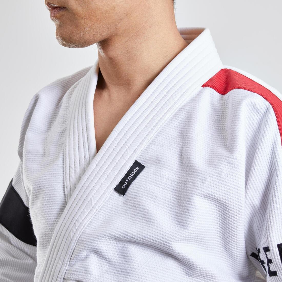 Brazilian Jiu-Jitsu Uniform - 500, White, No Color, large image number 5
