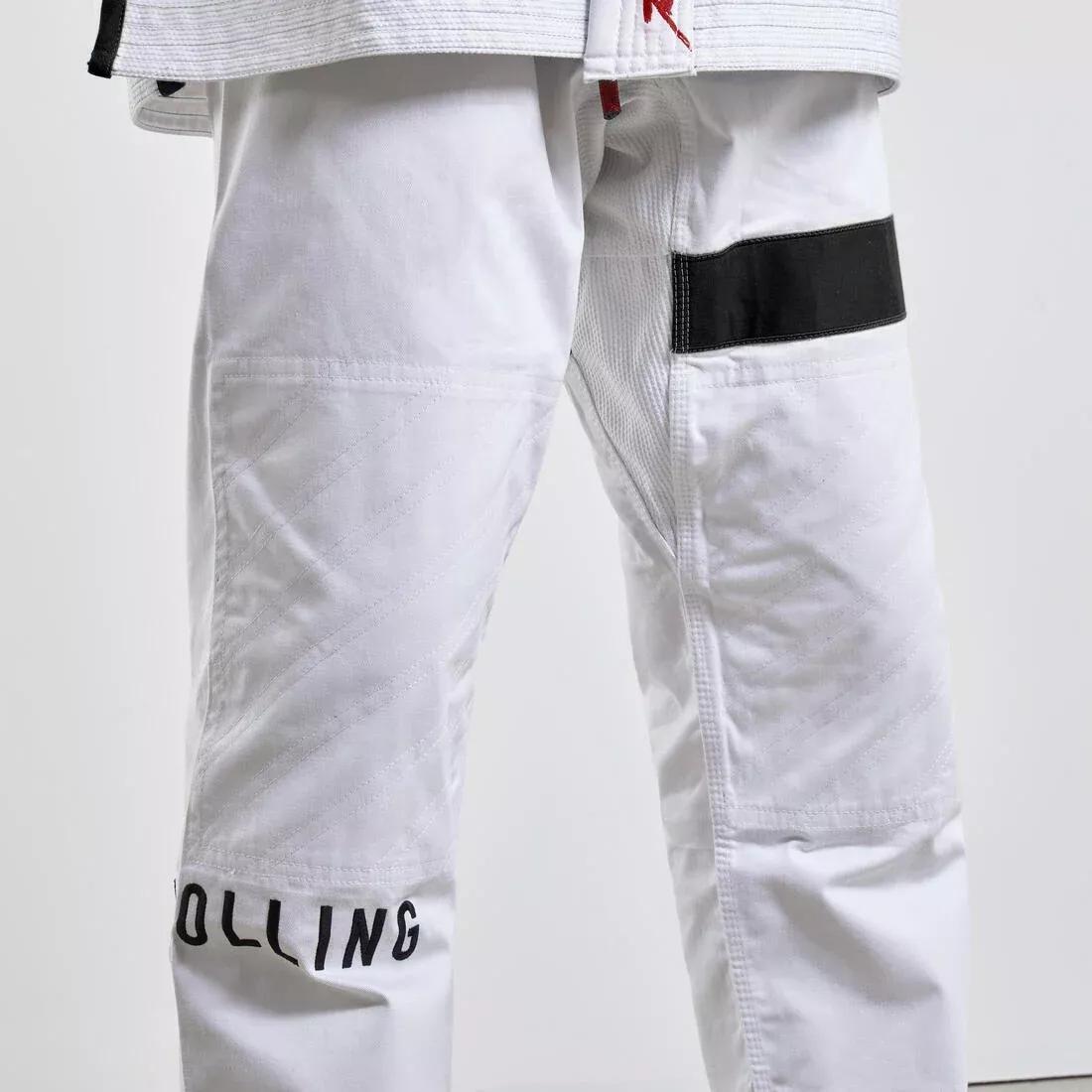 Brazilian Jiu-Jitsu Uniform - 500, White, No Color, large image number 6