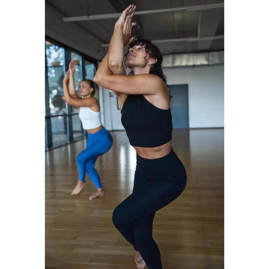 Women Cropped Tank Top, Black, No Color, large image number 7