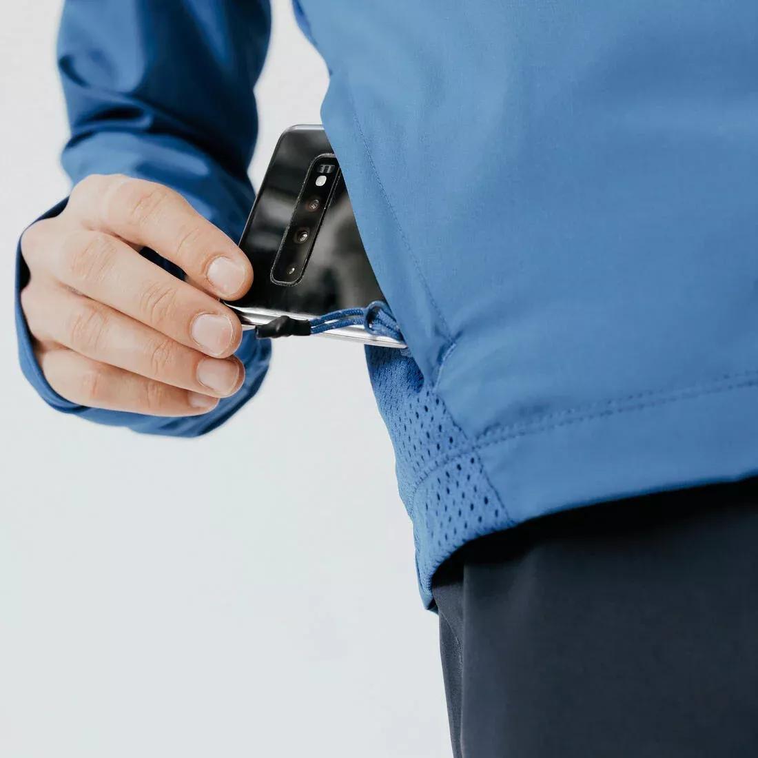 Men Run Wind Men Running Windproof Jacket, Deep Blue, No Color, medium