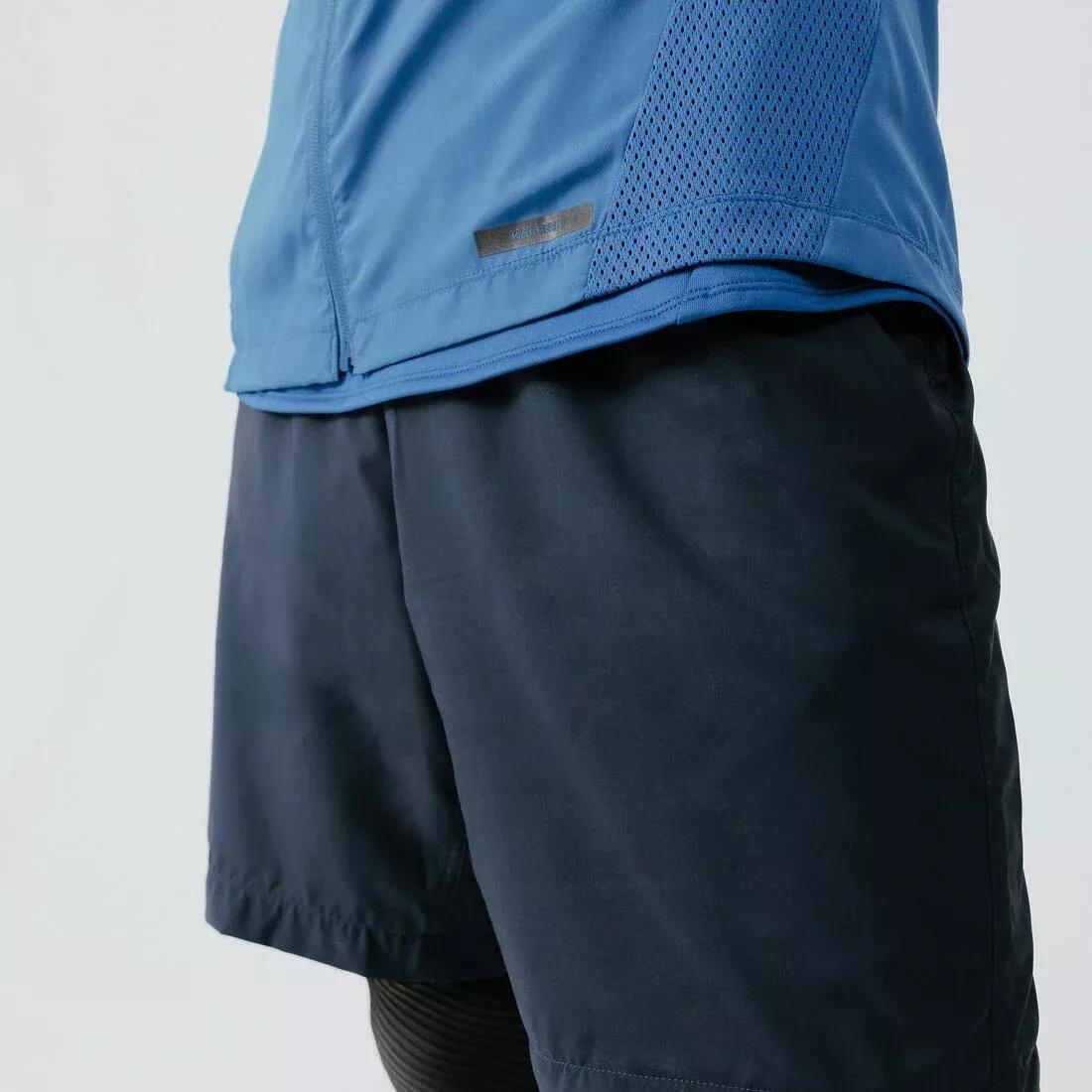 Men Run Wind Men Running Windproof Jacket, Deep Blue, , large image number 12