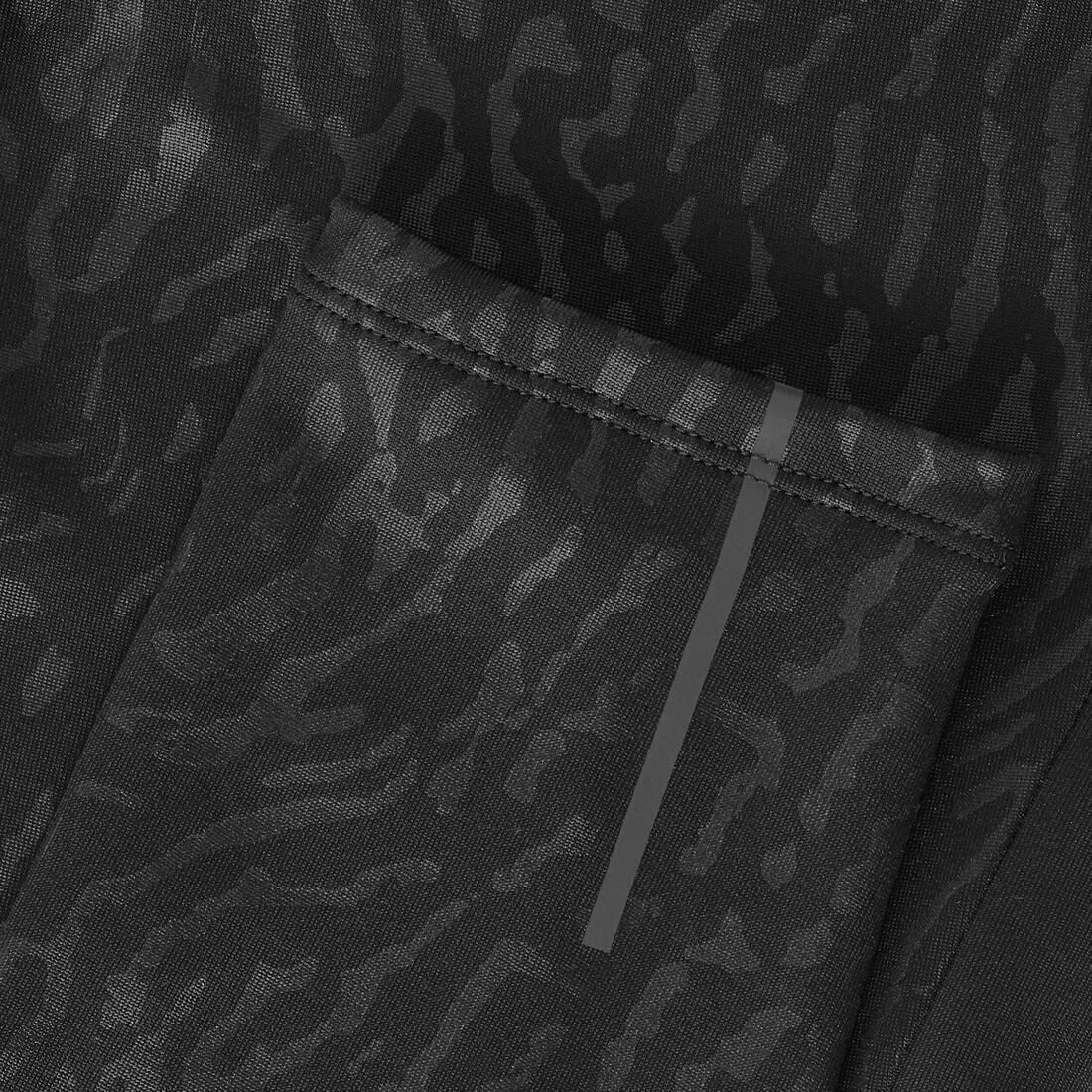 BLACK Women's Running Warm Long Leggings Warm+, No Color, large image number 5