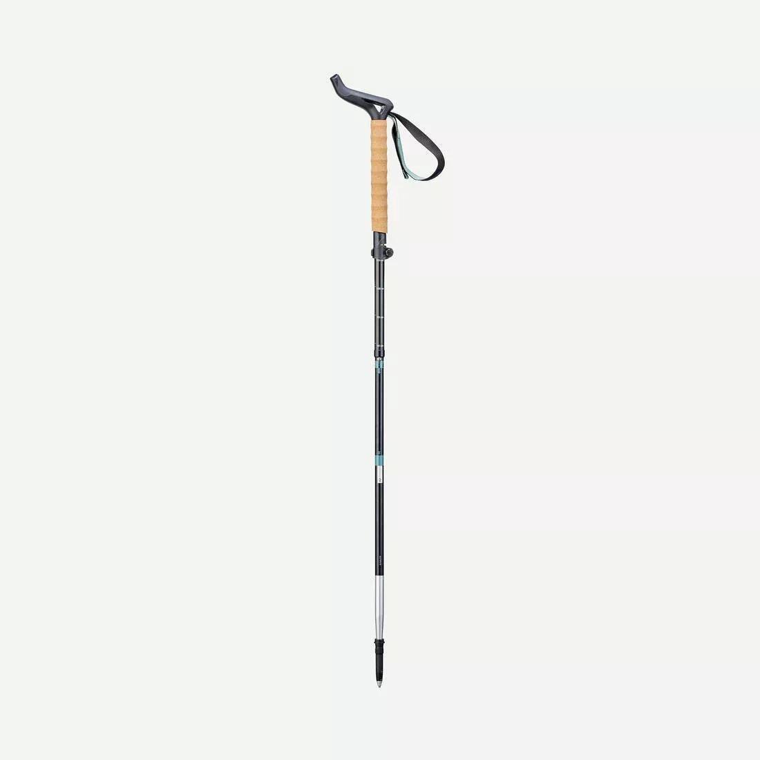 1 Ultra-Compact Trekking Pole-Stick - MT900 Ergonomic, Black, No Color, large image number 2