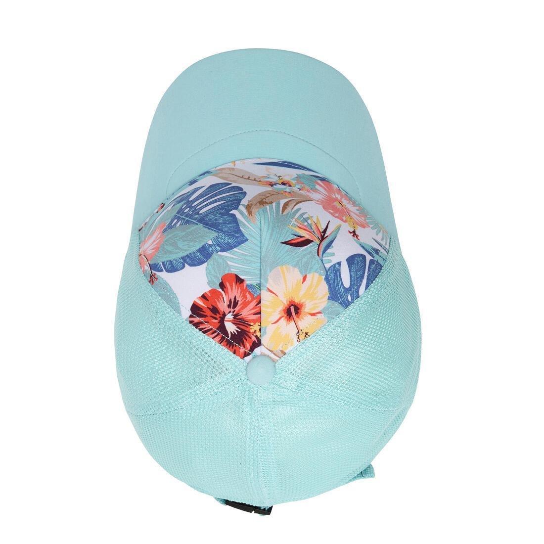 Kids Unisex Surfing Trucker Cap, Turquoise, No Color, large image number 13