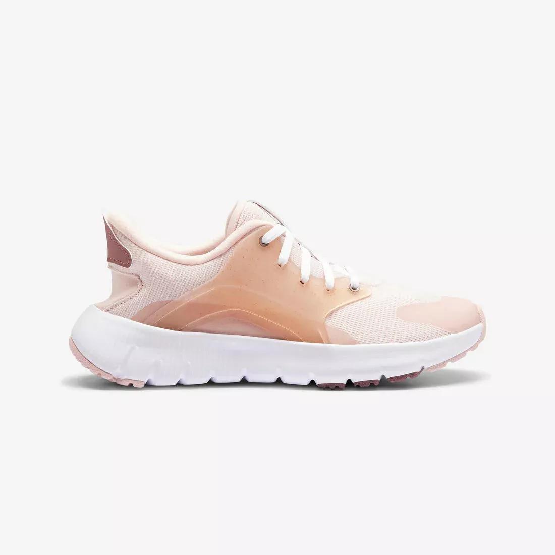 Women's standard walking trainers SW500.1 - Pink, quartz pink, , large image number 0