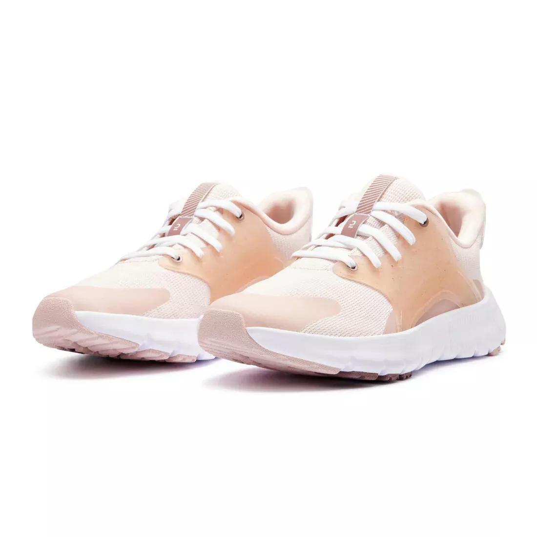 Women's standard walking trainers SW500.1 - Pink, quartz pink, , large image number 1