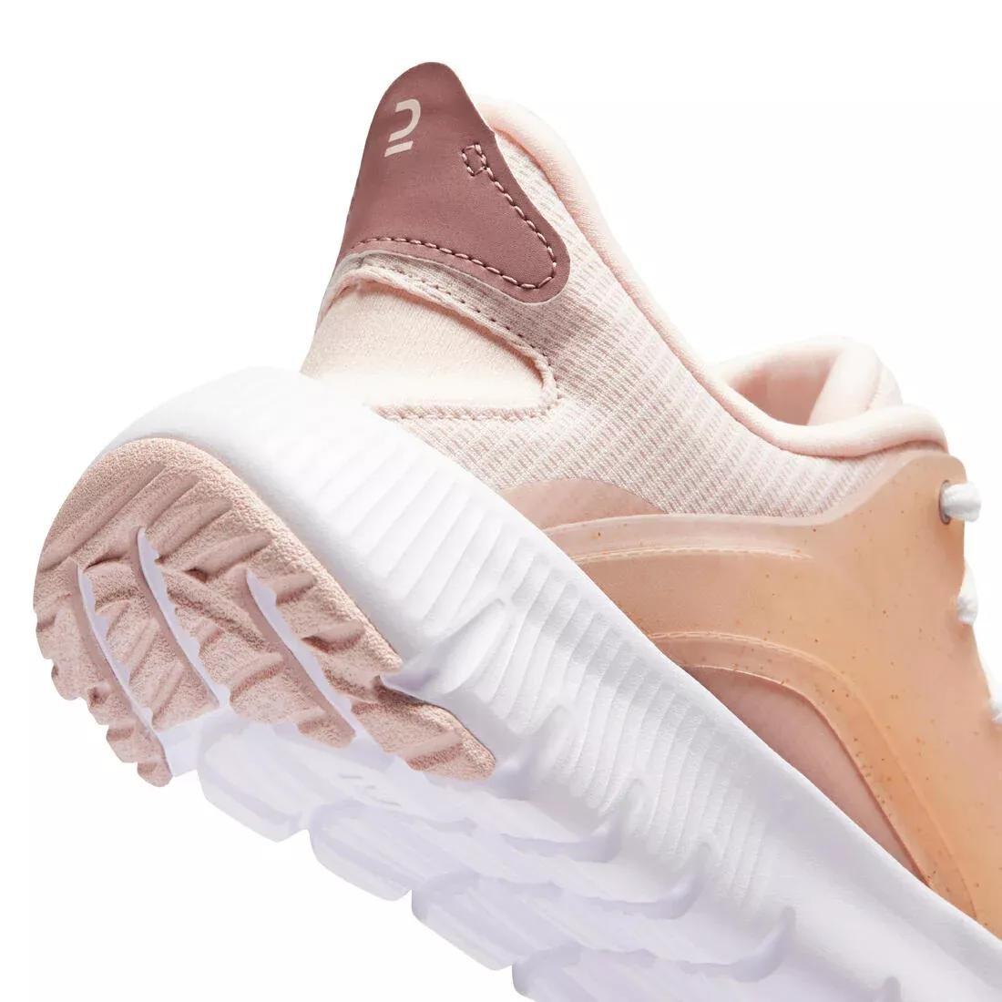 Women's standard walking trainers SW500.1 - Pink, quartz pink, , large image number 4
