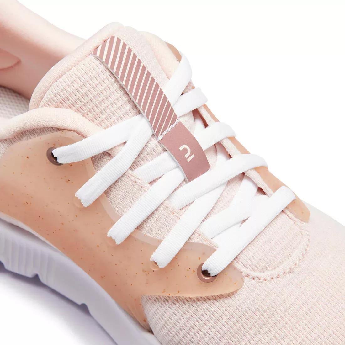 Women's standard walking trainers SW500.1 - Pink, quartz pink, , large image number 5
