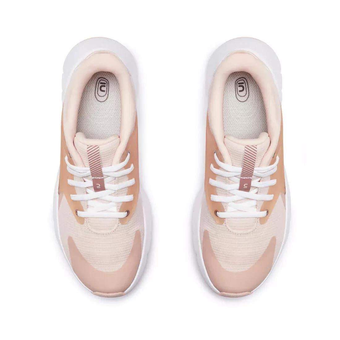 Women's standard walking trainers SW500.1 - Pink, quartz pink, , large image number 6