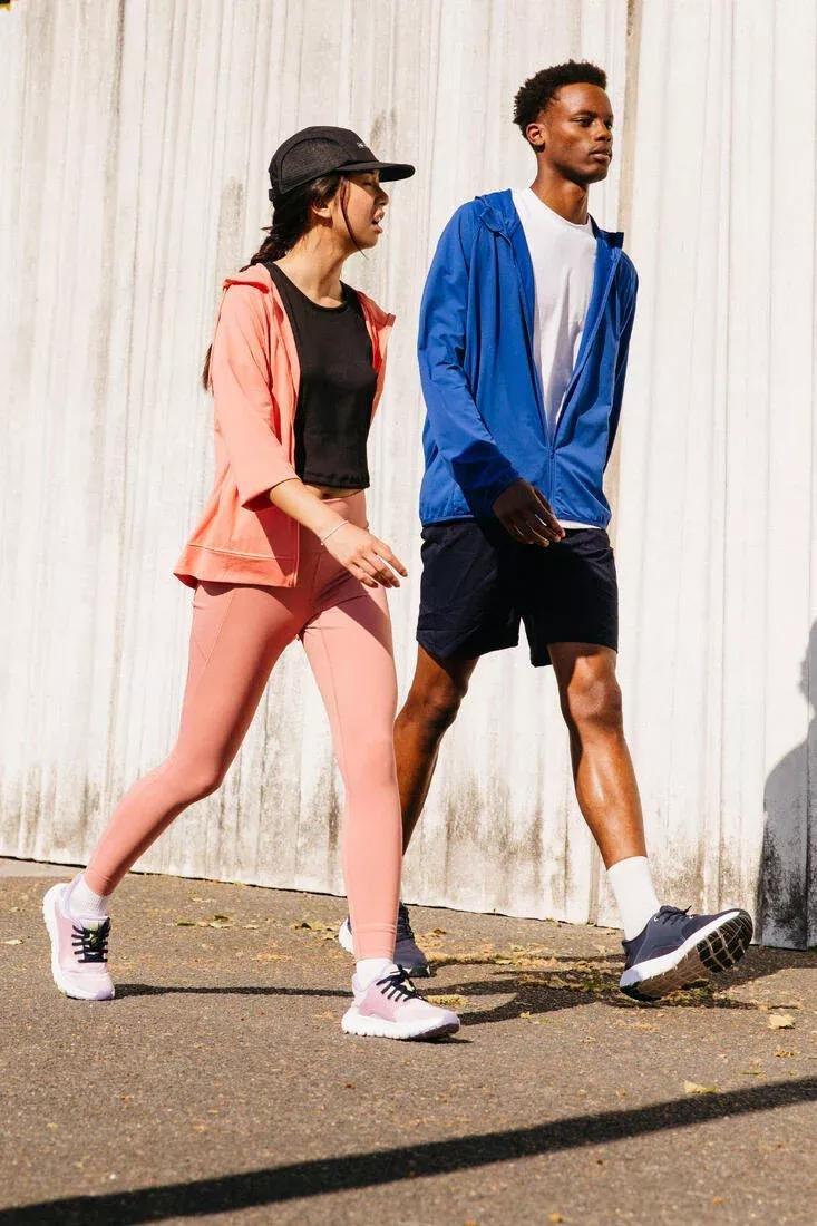 Women's standard walking trainers SW500.1 - Pink, quartz pink, , large image number 11