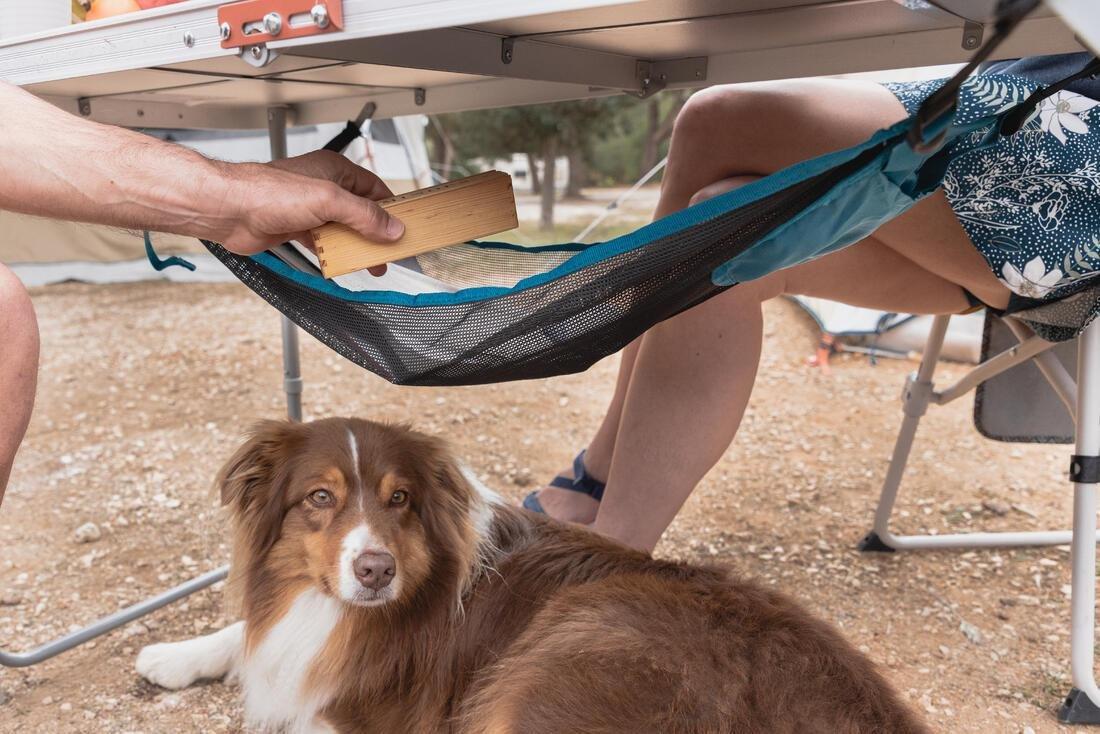 Storage Net For Table De Camping, Blue, No Color, medium