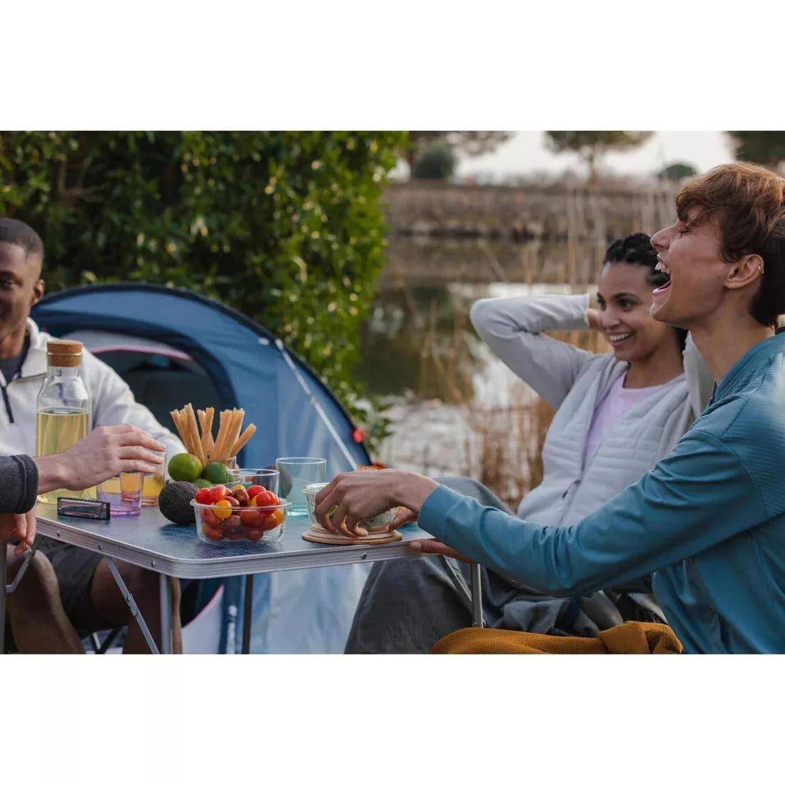 PURPLE FOLDING CAMPING TABLE – 2 TO 4 PEOPLE, No Color, large image number 8