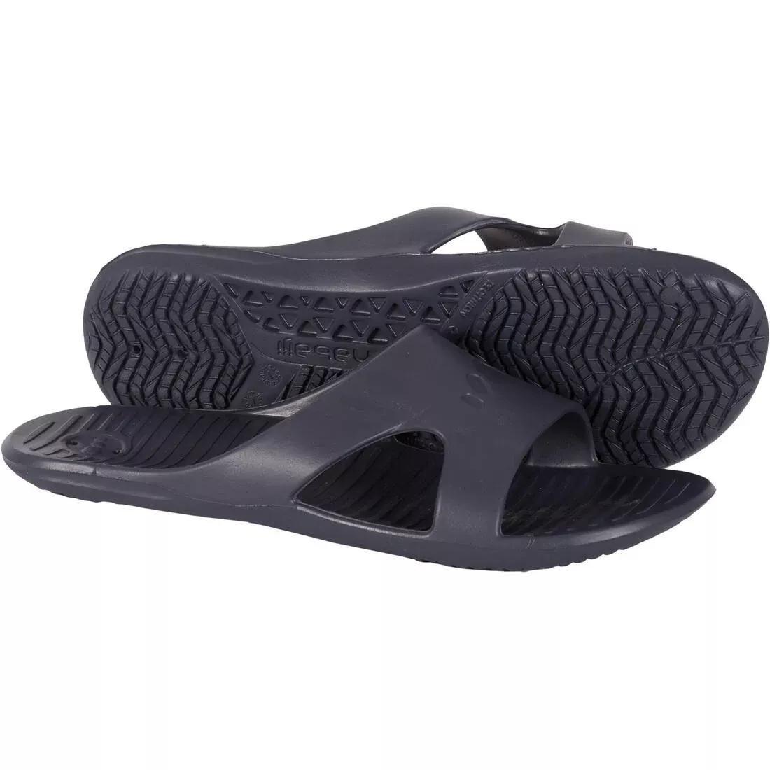 NABAIJI - Men Pool Sandals - Basic Slap 100, Black