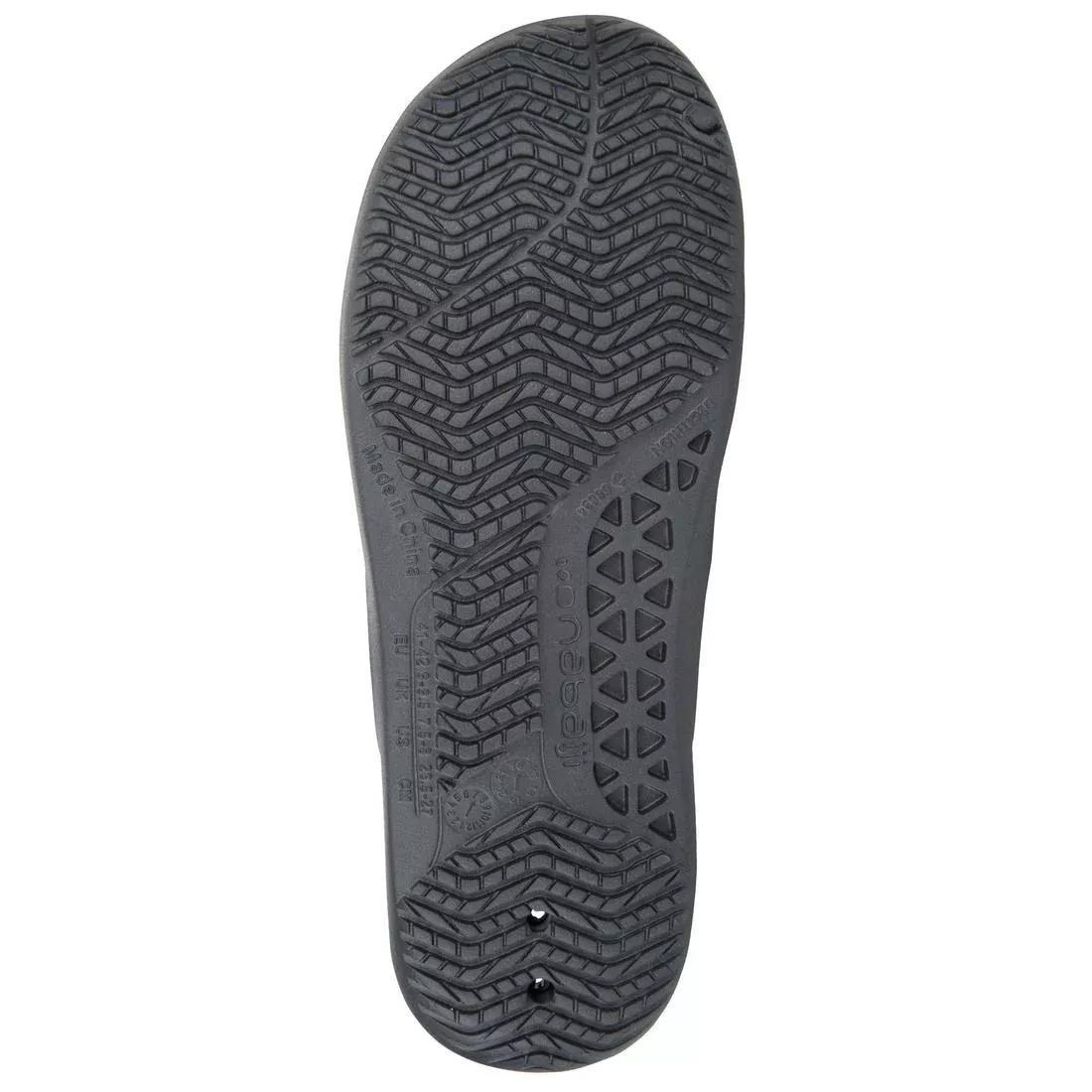 Men Pool Sandals - Basic Slap 100, Black, , large image number 2