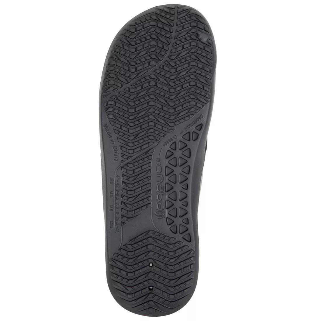 NABAIJI - Men Pool Sandals - Basic Slap 100, Black