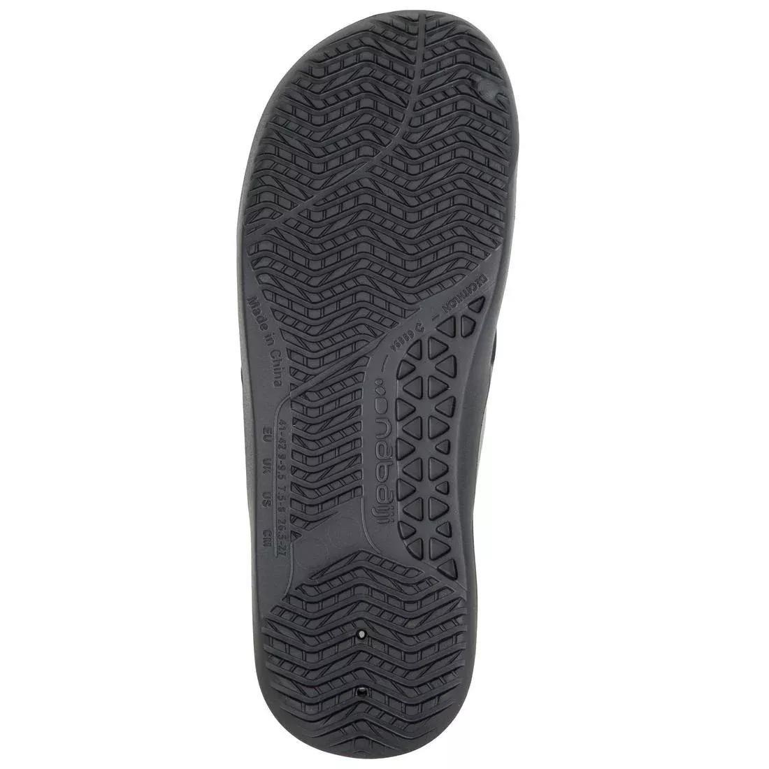Men Pool Sandals - Basic Slap 100, Black, , large image number 6