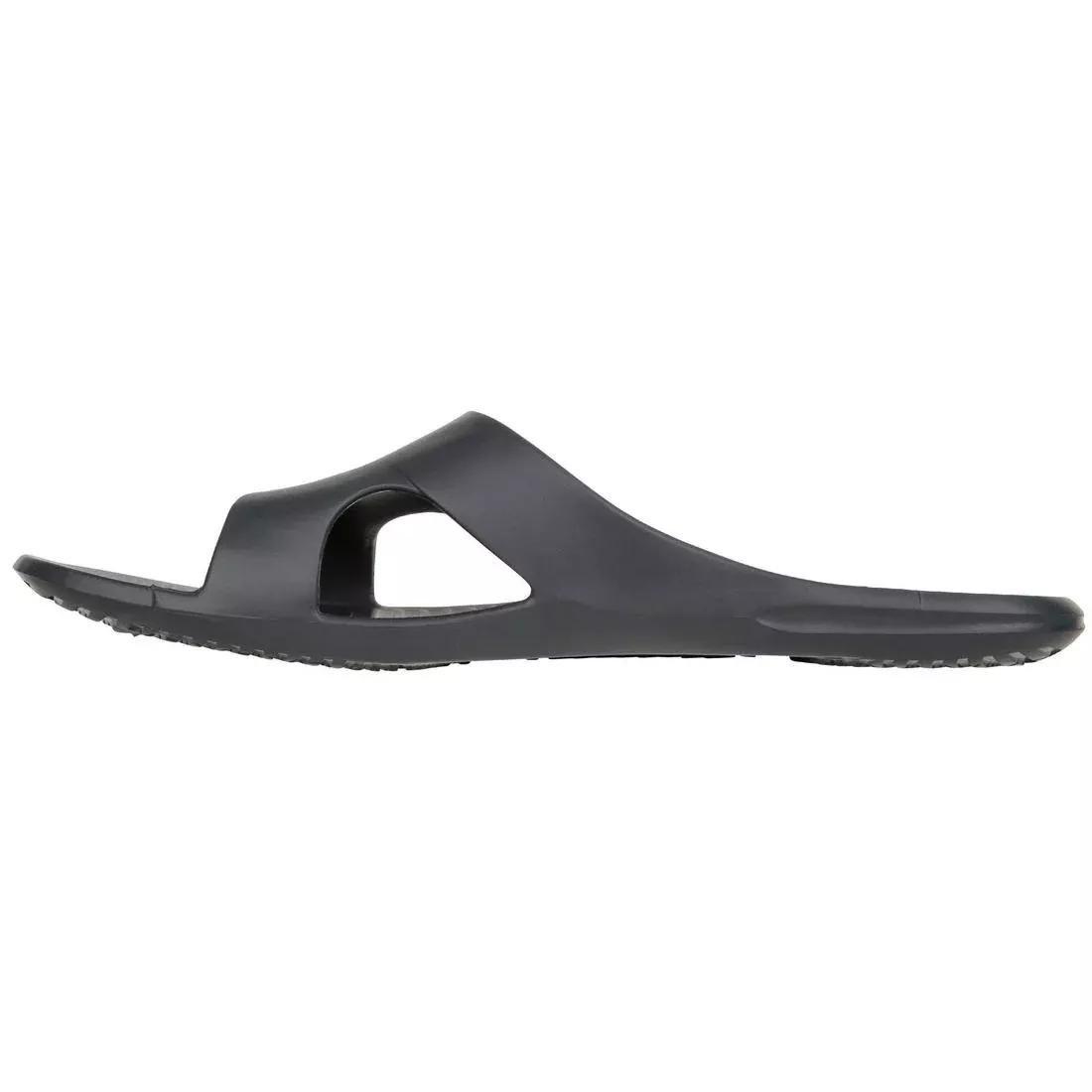 Men Pool Sandals - Basic Slap 100, Black, No Color, large image number 11