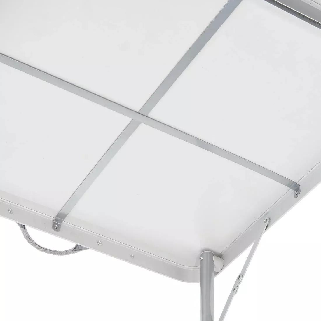 Folding Camping Table - 4 Stools - 4 To 6 People, No Color, large image number 2