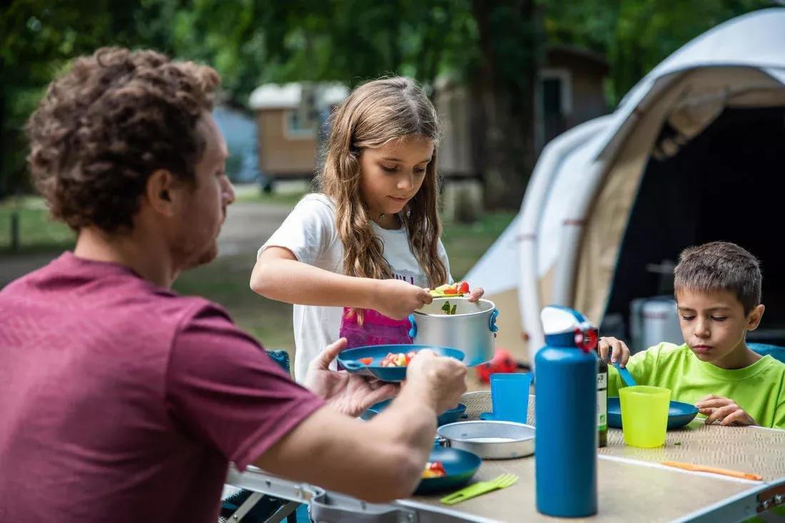 DEFAULT FOLDING CAMPING TABLE - 4 PEOPLE, No Color, large image number 4