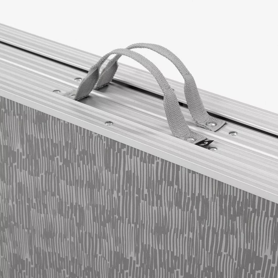 Large Folding Camping Table &ndash; 6 To 8 People, Silver, No Color, large image number 10