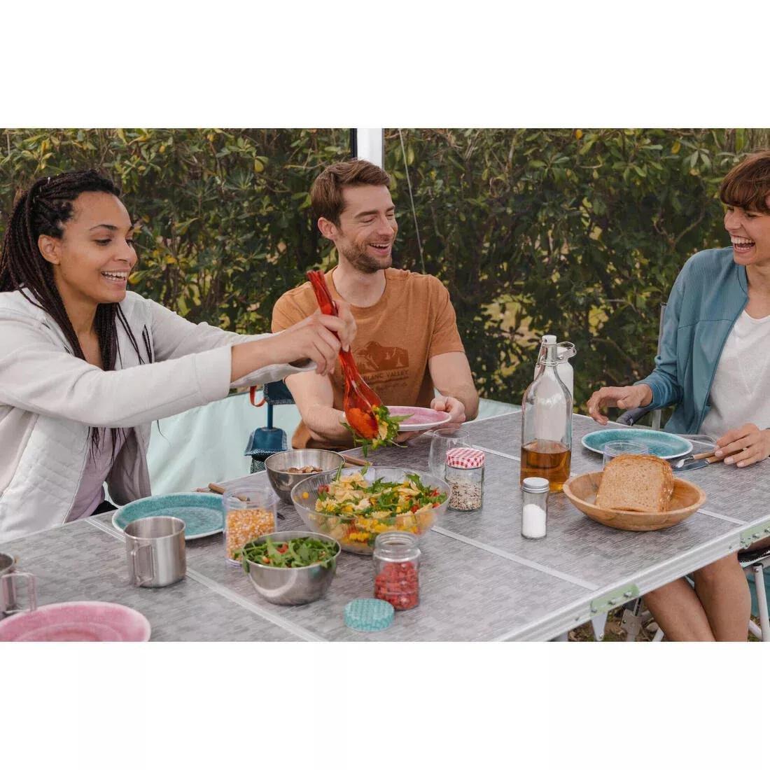 Large Folding Camping Table &ndash; 6 To 8 People, Silver, No Color, large image number 11
