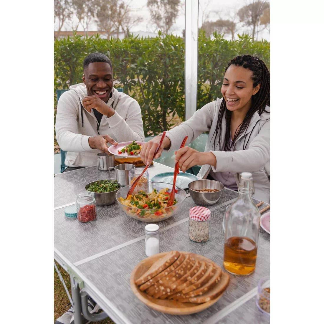 Large Folding Camping Table &ndash; 6 To 8 People, Silver, No Color, large image number 12