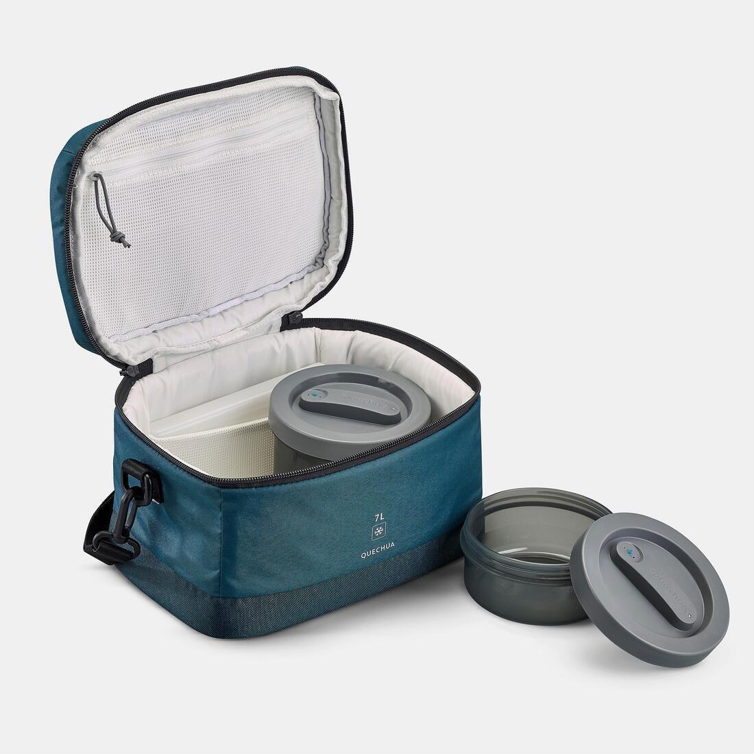 7L Isothermal Lunch Box, Teal Blue, No Color, large image number 1
